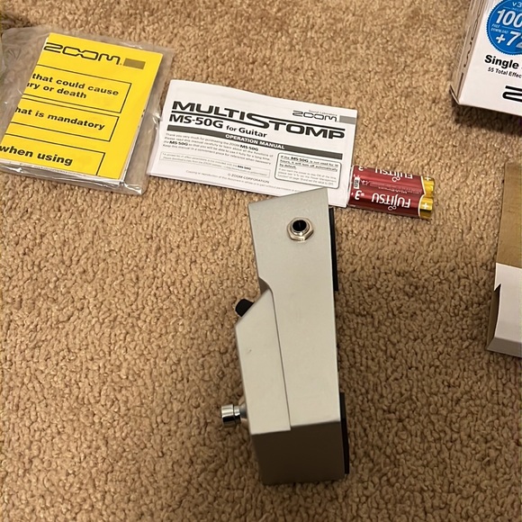 New Zoom MS-50G Guitar MultiStomp Pedal - Picture 7 of 8